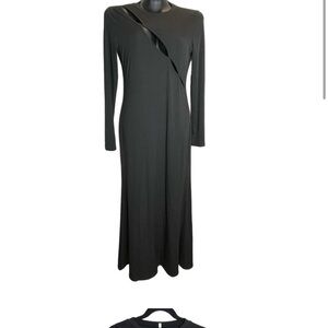 NWT Commense Black Long Sleeve Dress